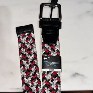 Nike Black, Red, and Gray Men's Bag